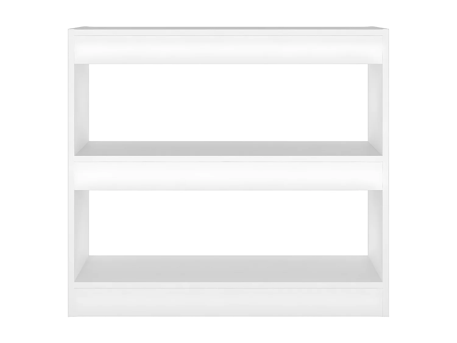 Estantería/divisor de espacios blanco 80x30x72 cm