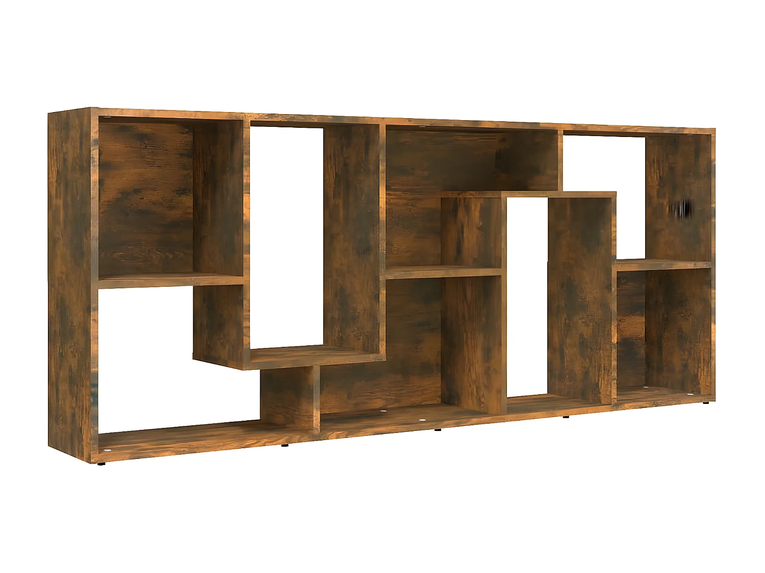 Bibliothèque Chêne fumé 67x24x161 cm Bois d'ingénierie