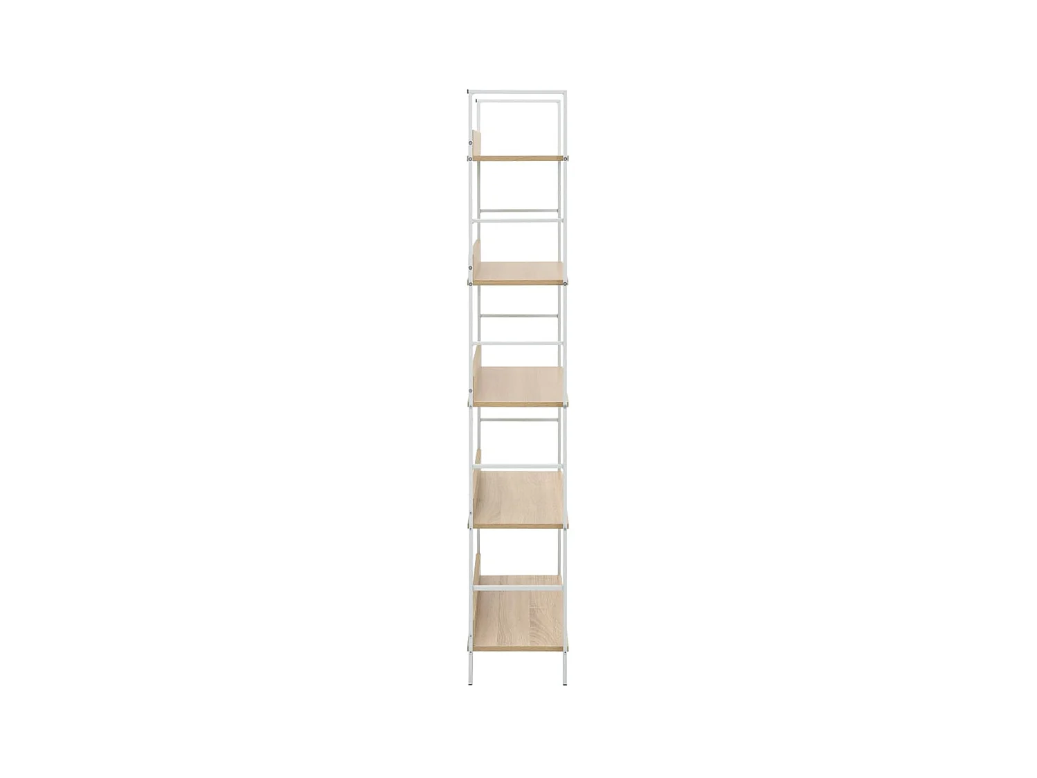 Bibliothèque à 5 niveaux Chêne 60x27,6x158,5 cm Aggloméré