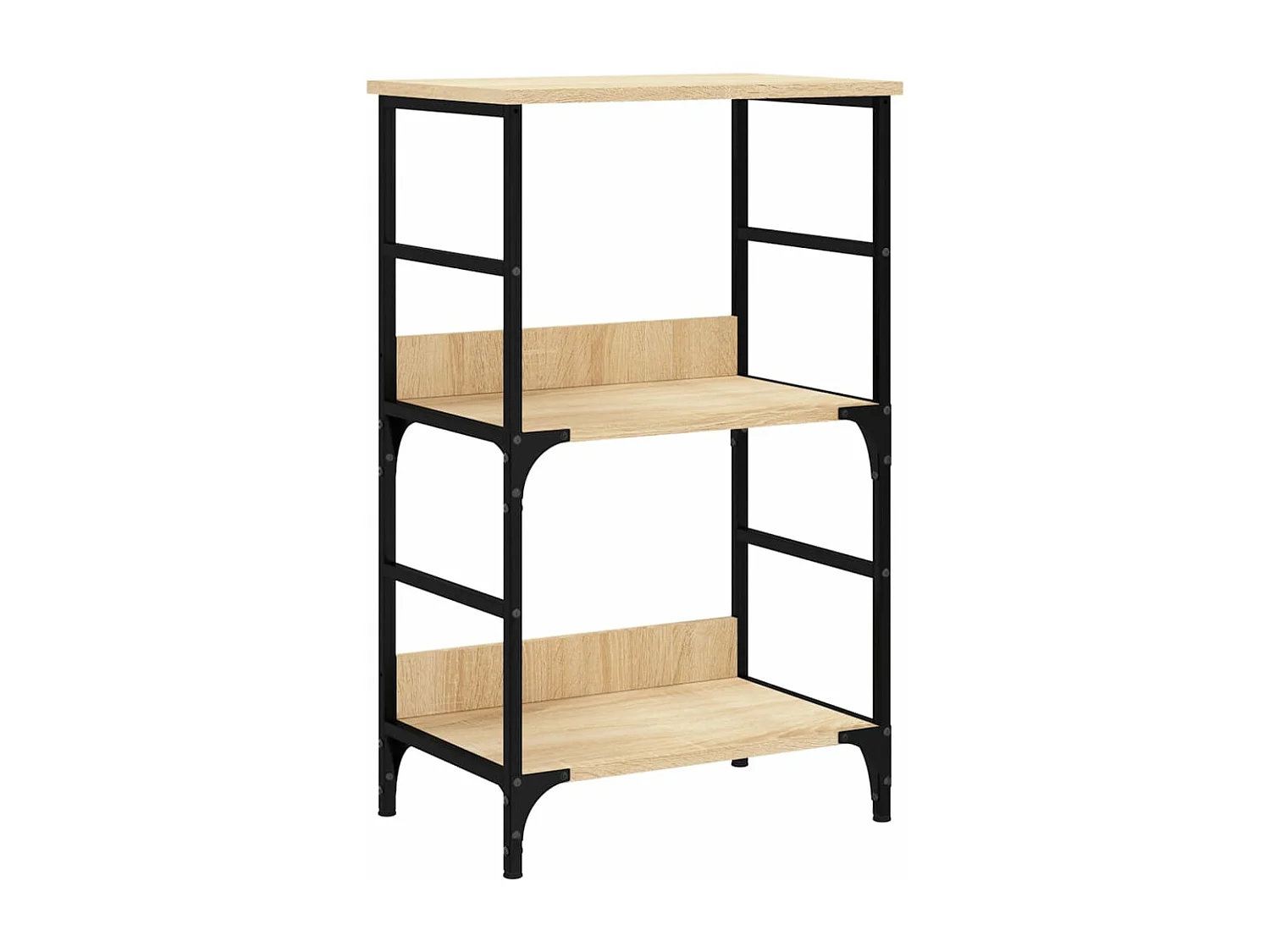 Estantería de madera de ingeniería roble Sonoma 50x33x82 cm