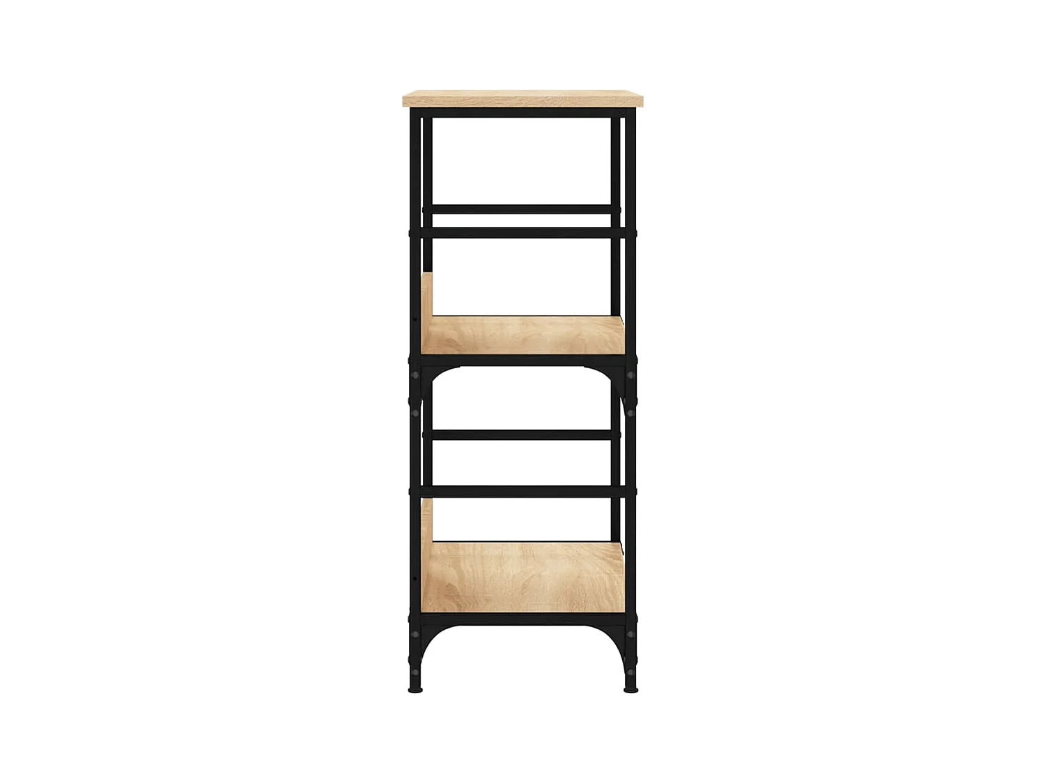 Bibliothèque chêne sonoma 50x33x82 cm bois d'ingénierie
