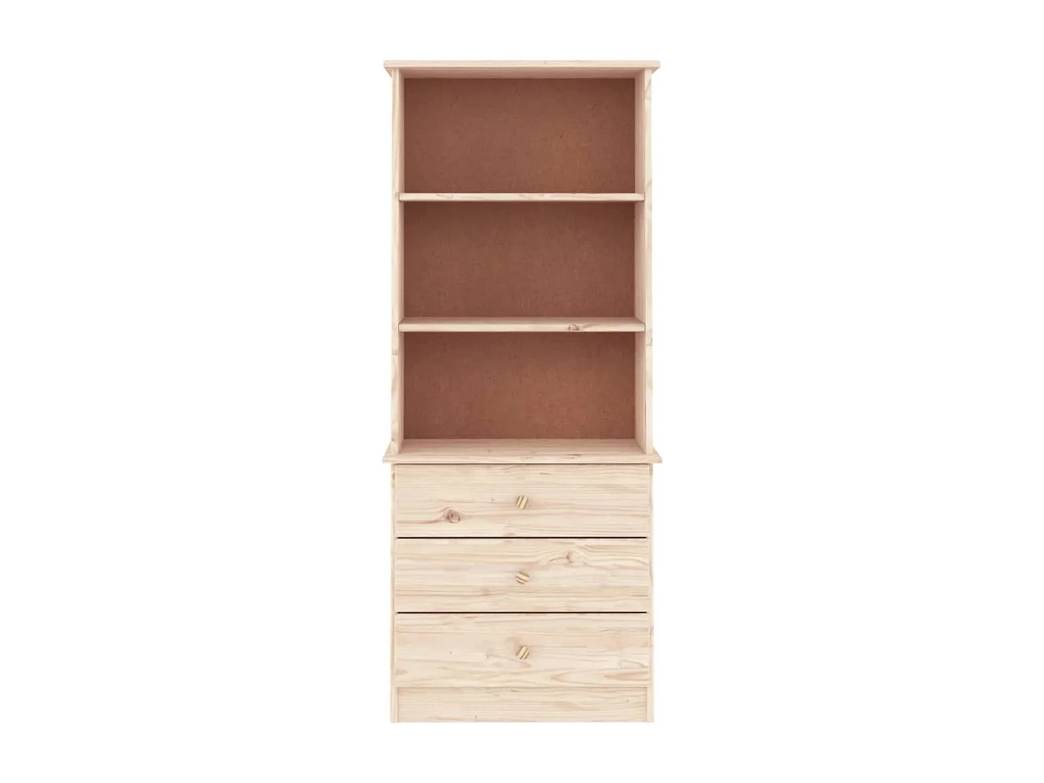 Boekenkastukkenmet lades ALTA 60x35x142 cm massief grenenhout