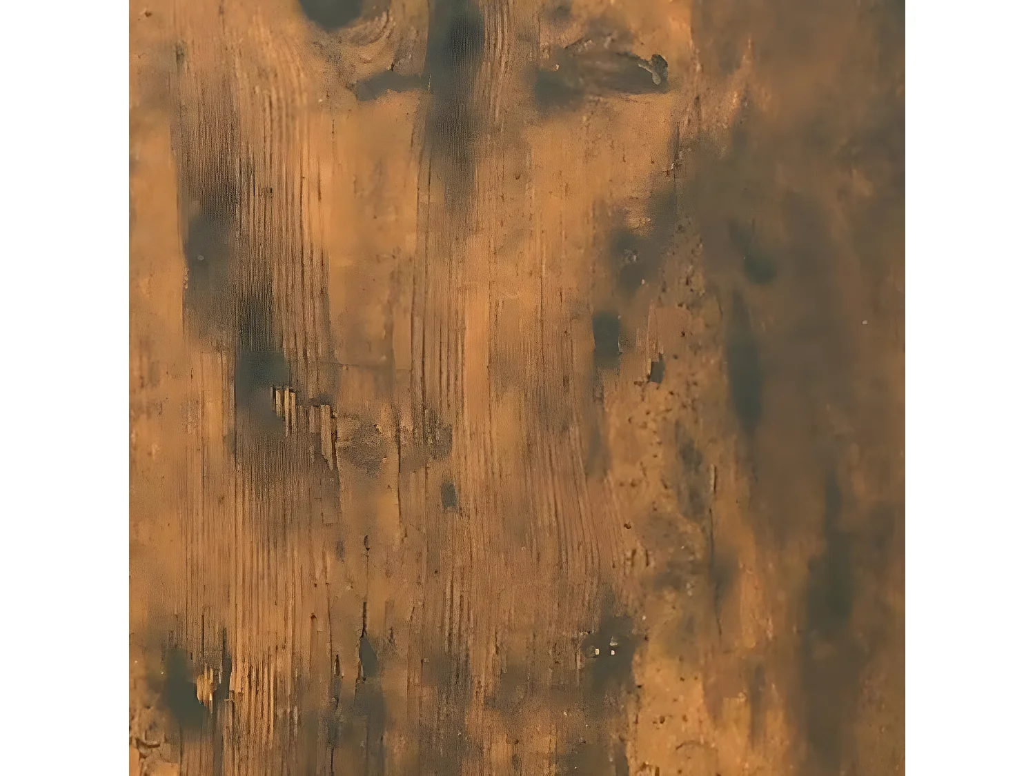 Bibliothèque Chêne fumé 100x33x100cm Bois d'ingénierie et acier