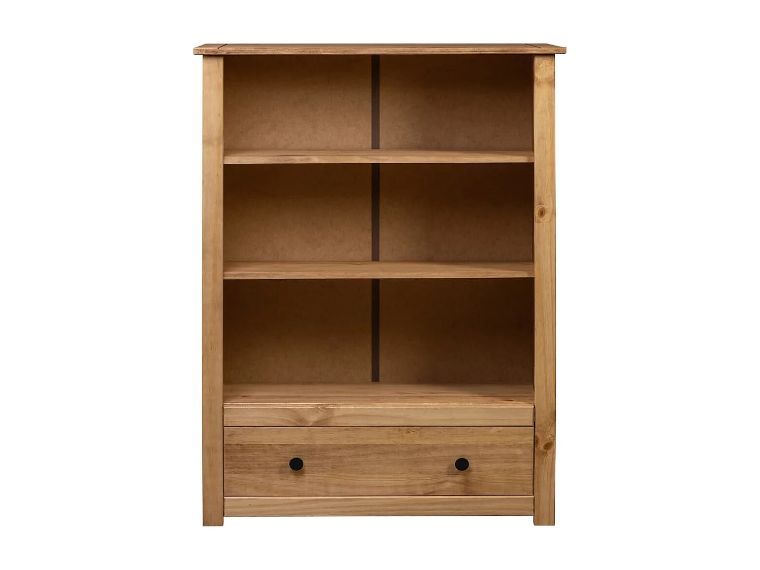 Bibliothèque 80x35x110 cm Bois de pin massif Assortiment Panama