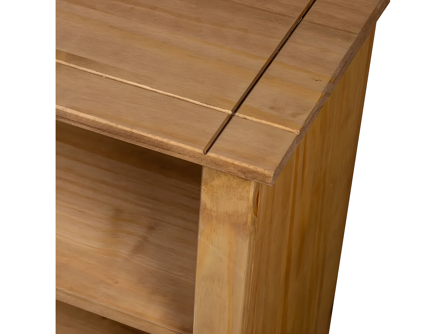 Bibliothèque 80x35x110 cm Bois de pin massif Assortiment Panama