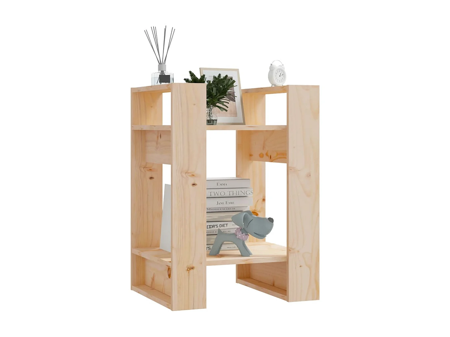 Bibliothèque/Séparateur de pièce 41x35x57 cm Pin massif