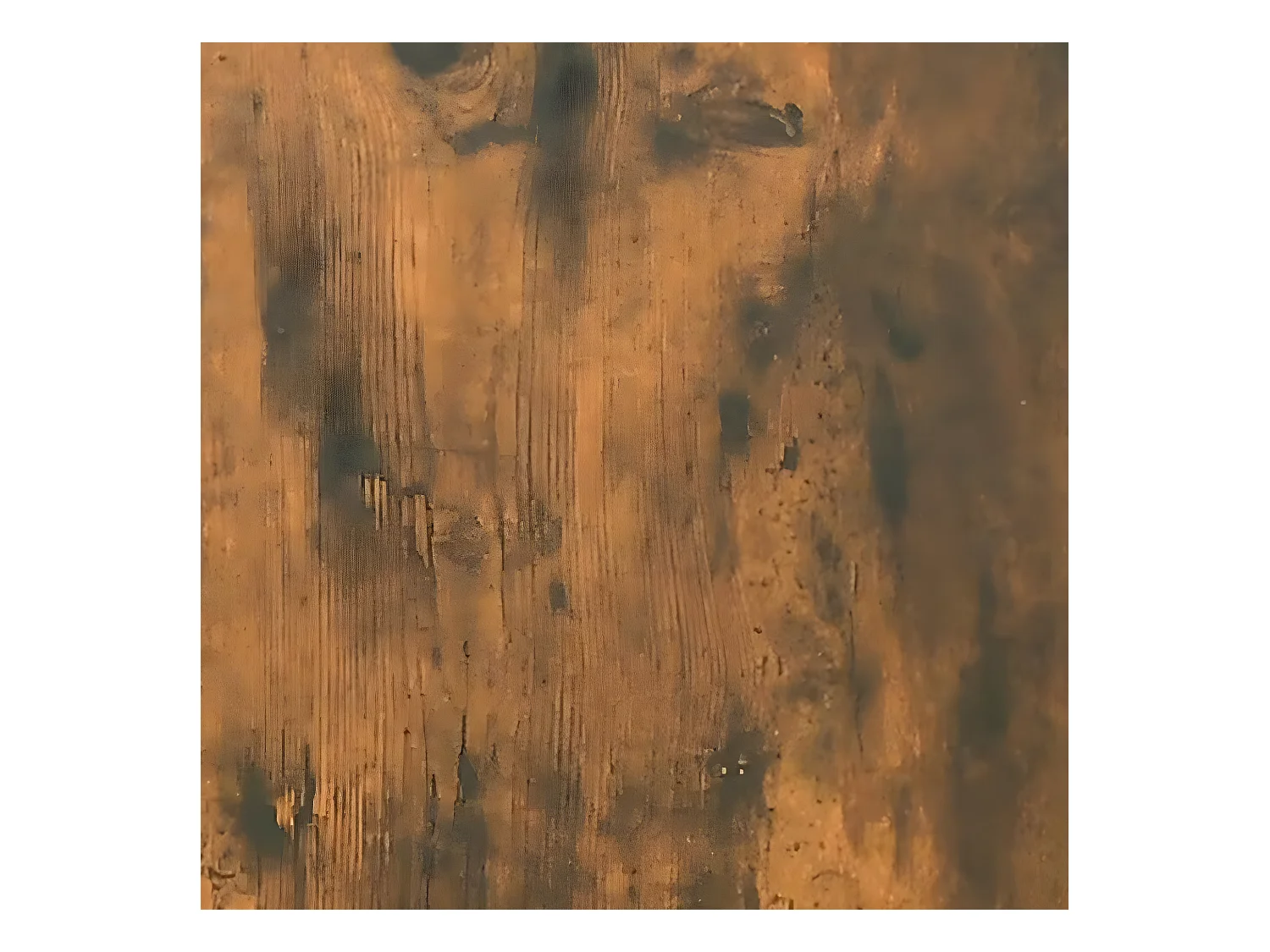 Bibliothèque Chêne fumé 40x33x70,5cm Bois d'ingénierie et acier