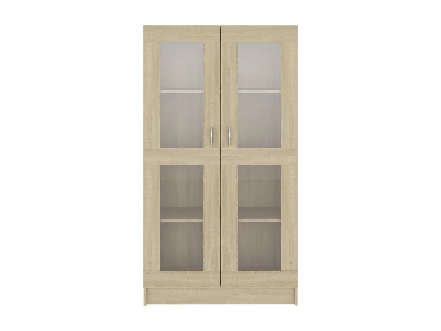 Armoire à vitrine Chêne sonoma 82,5x30,5x150 cm Aggloméré