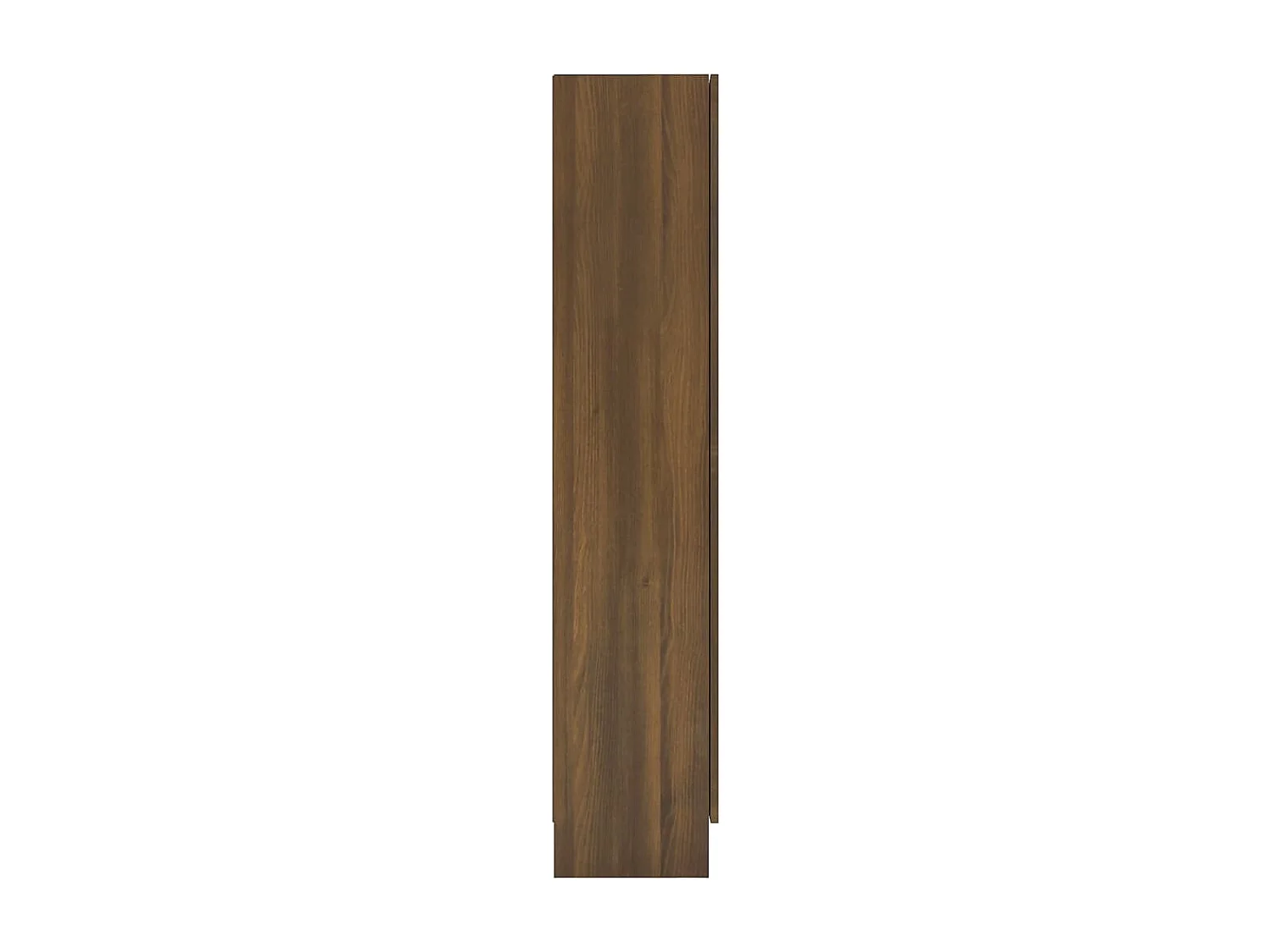Vitrina madera contrachapada roble marrón 82,5x30,5x150 cm