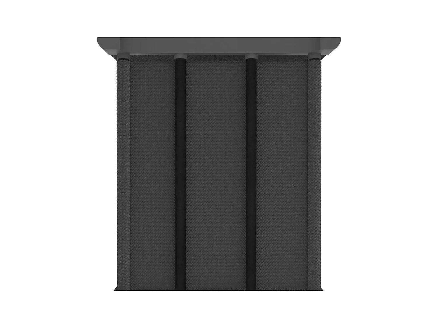 Étagère à 4 cubes avec boîtes Gris 69x30x72,5 cm Tissu