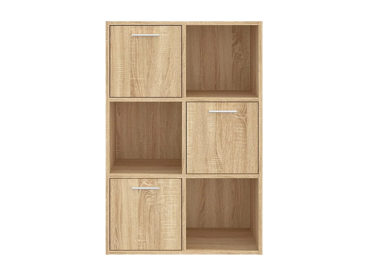 Opbergkast 60x29,5x90 cm bewerkt hout sonoma eikenkleurig