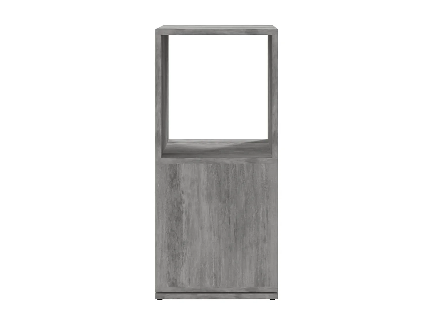 Armoire rotative Gris béton 34,5x34,5x75,5 cm Aggloméré