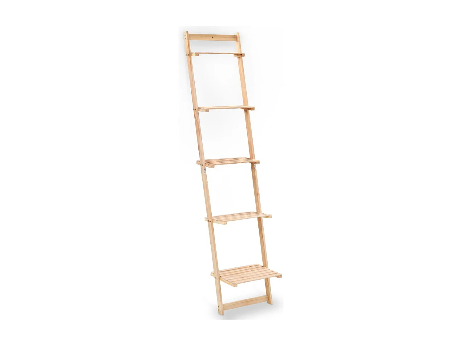 Étagère murale échelle Bois de cèdre 41,5 x 30 x 176 cm