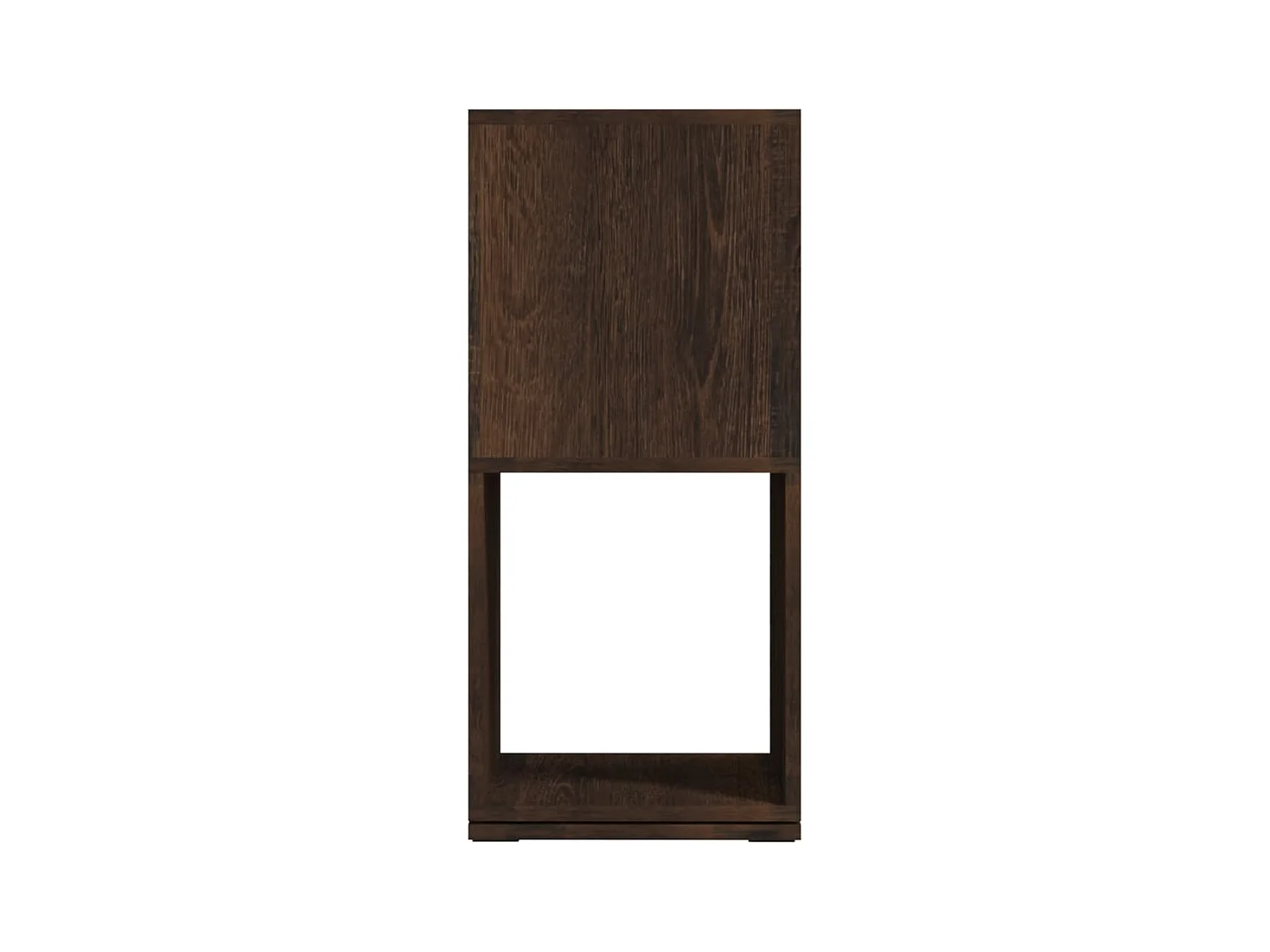 Armoire rotative Chêne fumé 34,5x34,5x75,5 cm Aggloméré