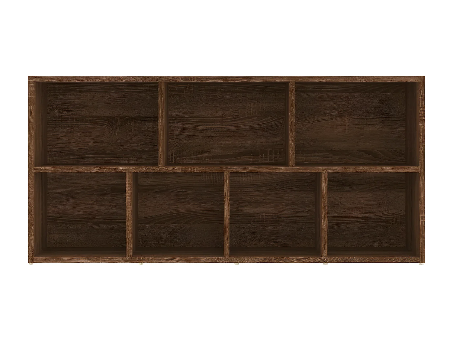 Armoire à livres Chêne marron 50x25x106 cm