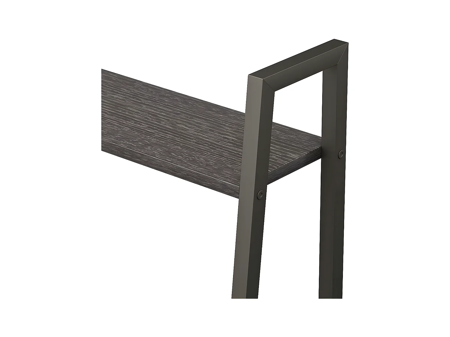 Étagère sur pied 5 niveaux Noir 56x35x174 cm