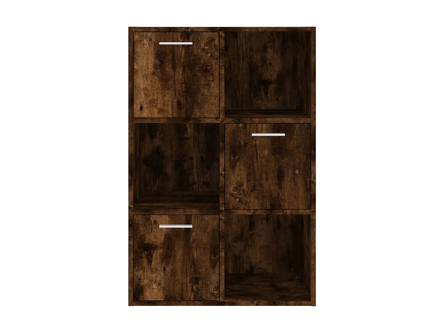 Mueble de almacenaje roble ahumado 60x29,5x90 cm