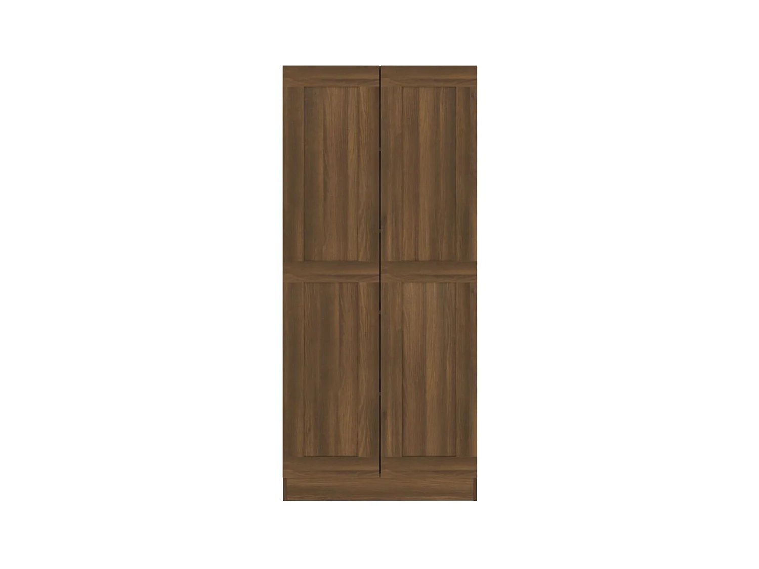 Estantería madera contrachapada roble marrón 82,5x30,5x185,5 cm