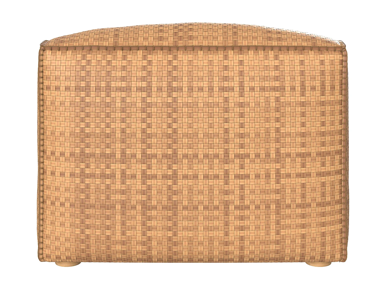 Fauteuil de jardin tressé en feuilles d'abaca synthétique - Mimo