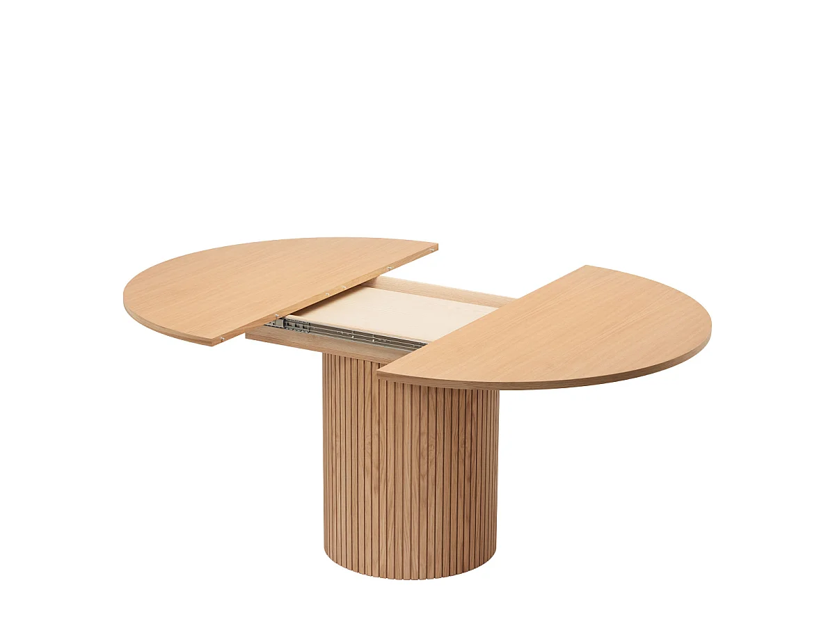 Table à Manger  Extensible "Toscana" 120-160cm Chêne
