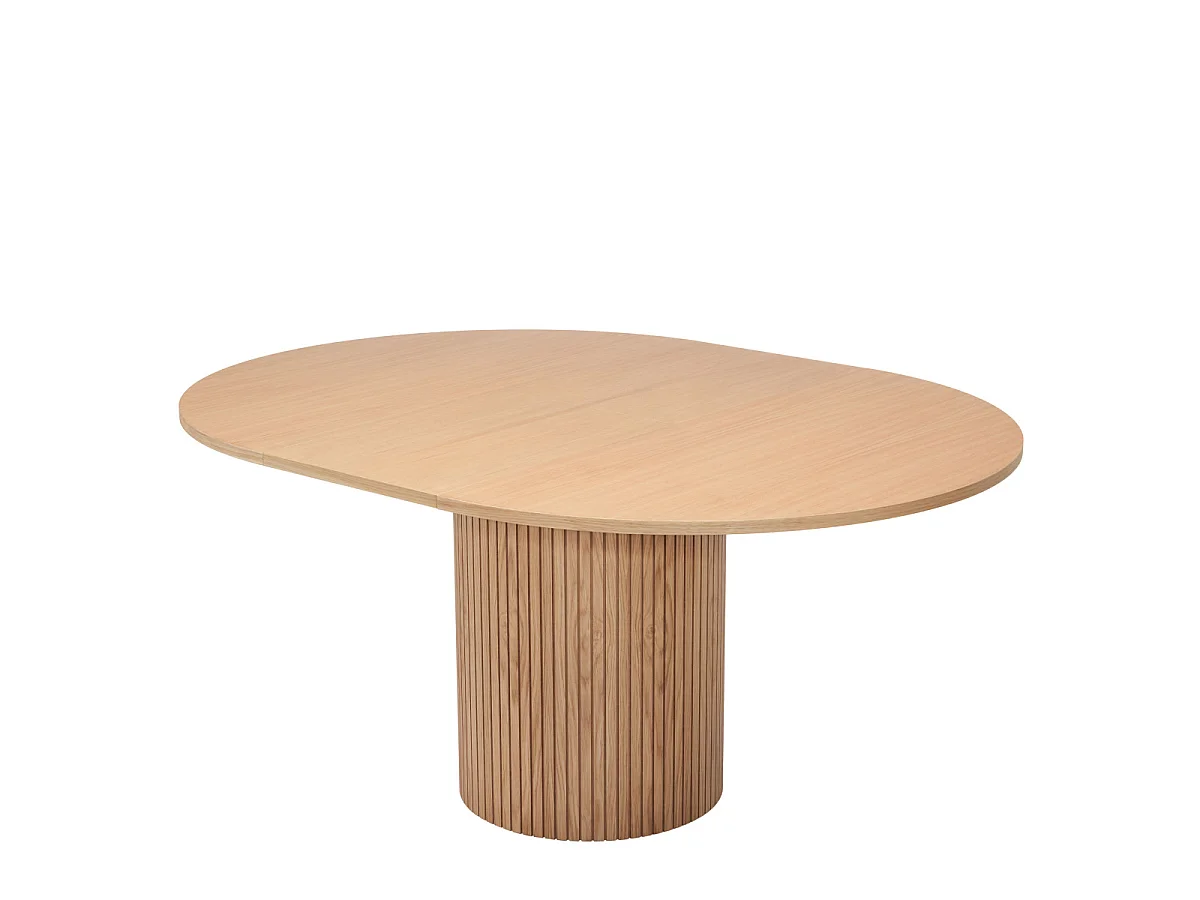 Table à Manger  Extensible "Toscana" 120-160cm Chêne