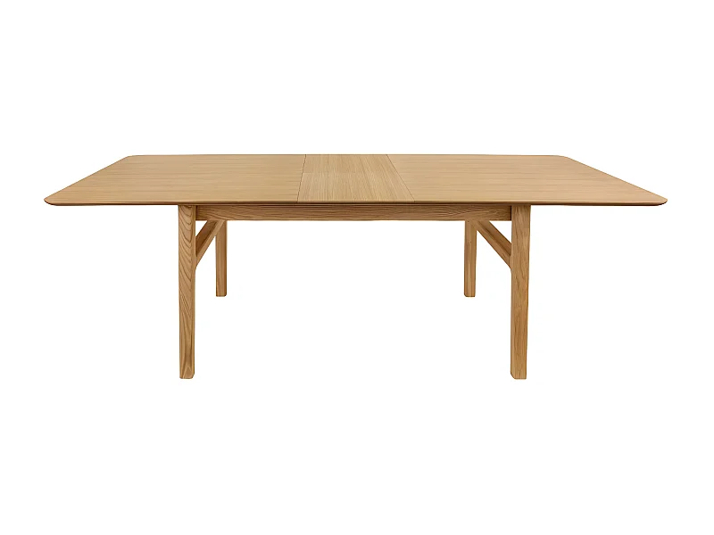 Table à Manger Extensible "Butterfly" 180-220cm Chêne