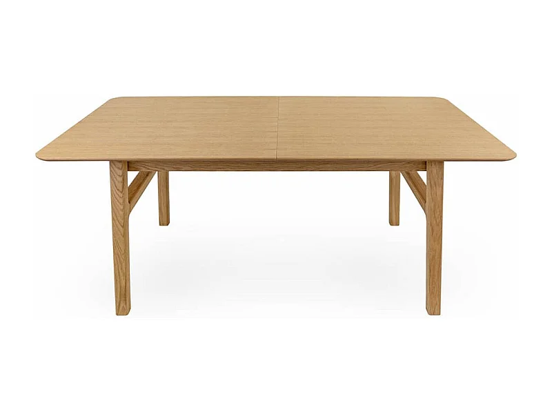 Table à Manger Extensible "Butterfly" 180-220cm Chêne