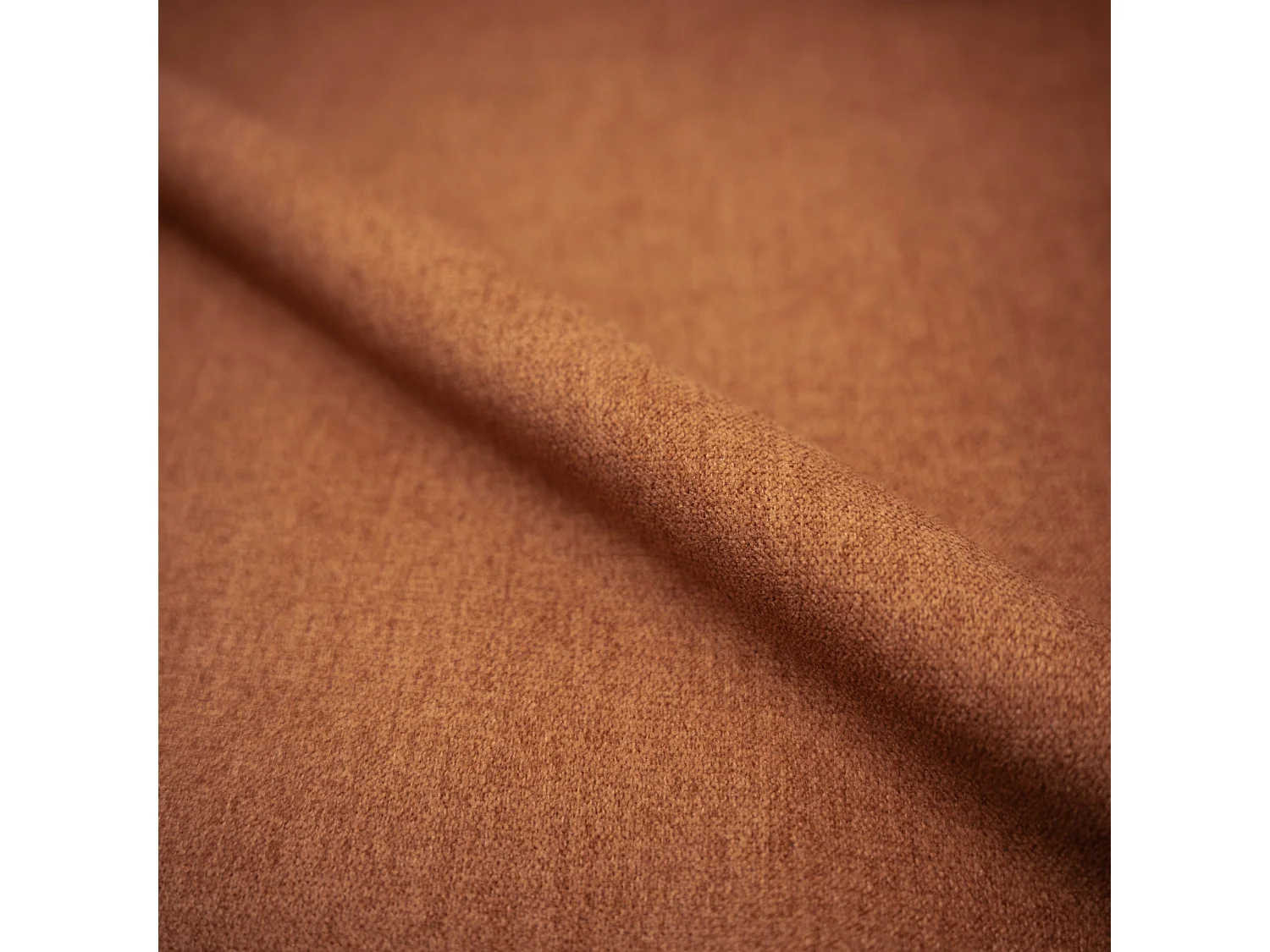 Set di 2 sedie per isola centrale in tessuto terracotta 65 cm - Alba