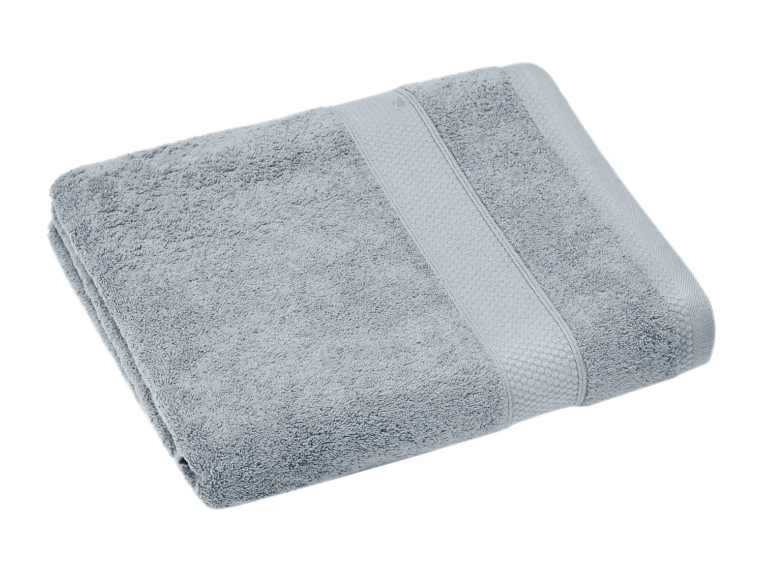 Serviette de toilette coton 550 g/m2 50x90 cm NAÏA bleu Glacier