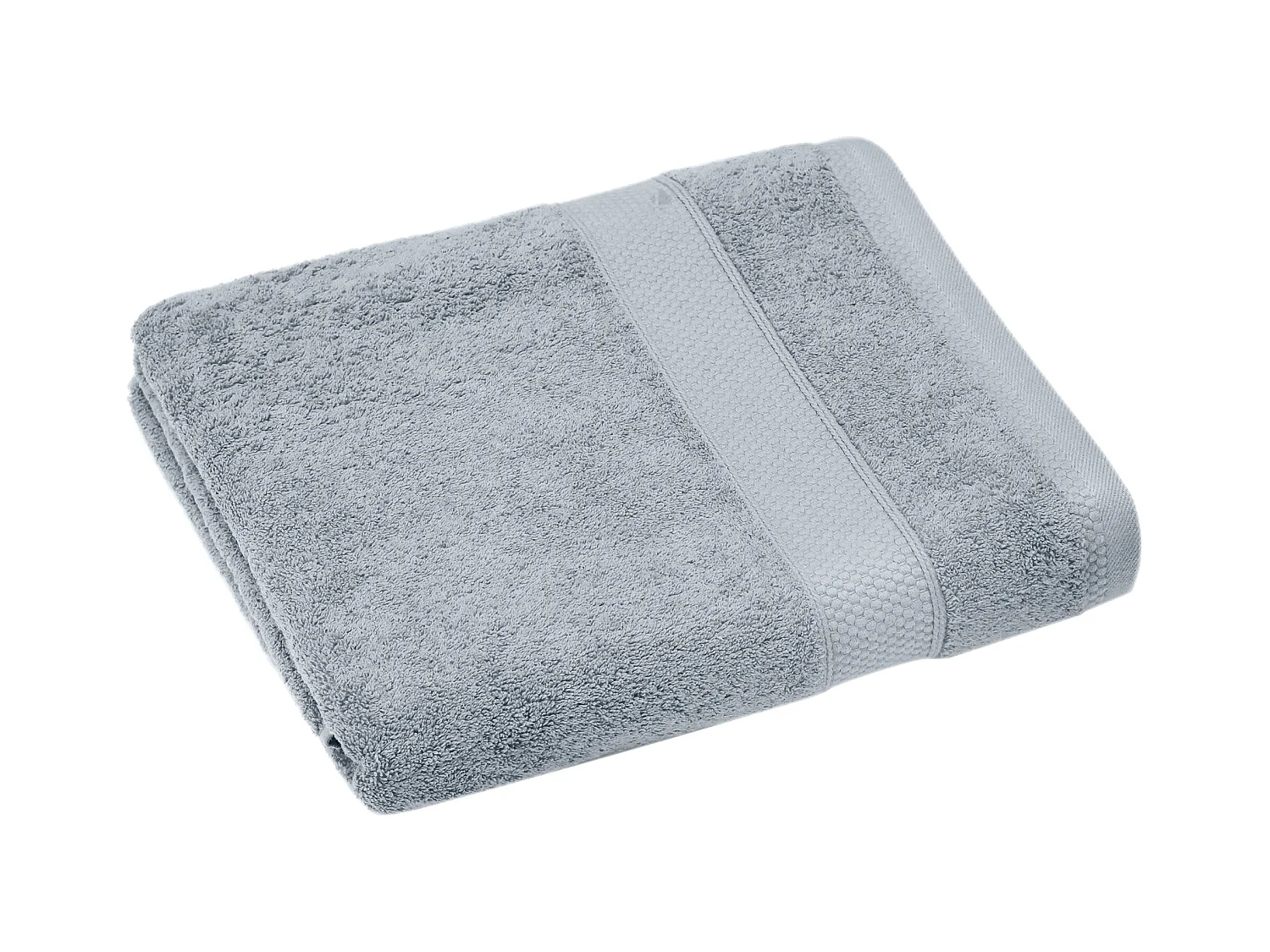Serviette de toilette coton 550 g/m2 50x90 cm NAÏA bleu Glacier