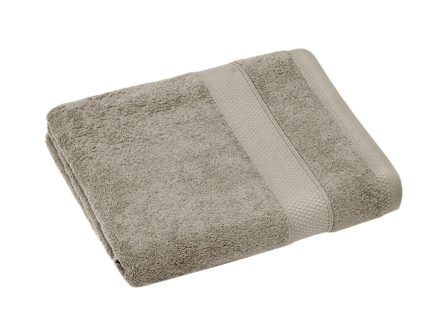 Serviette de toilette coton 550 g/m2 50x90 cm NAÏA beige Chanvre
