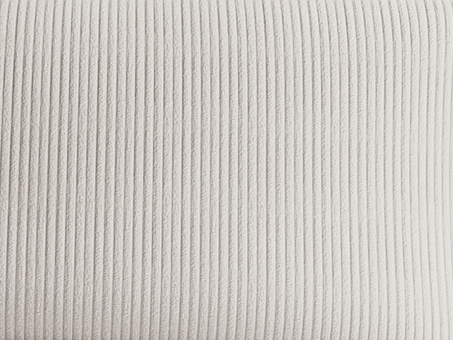 Canapé d'angle droit en velours côtelé beige AMELIA