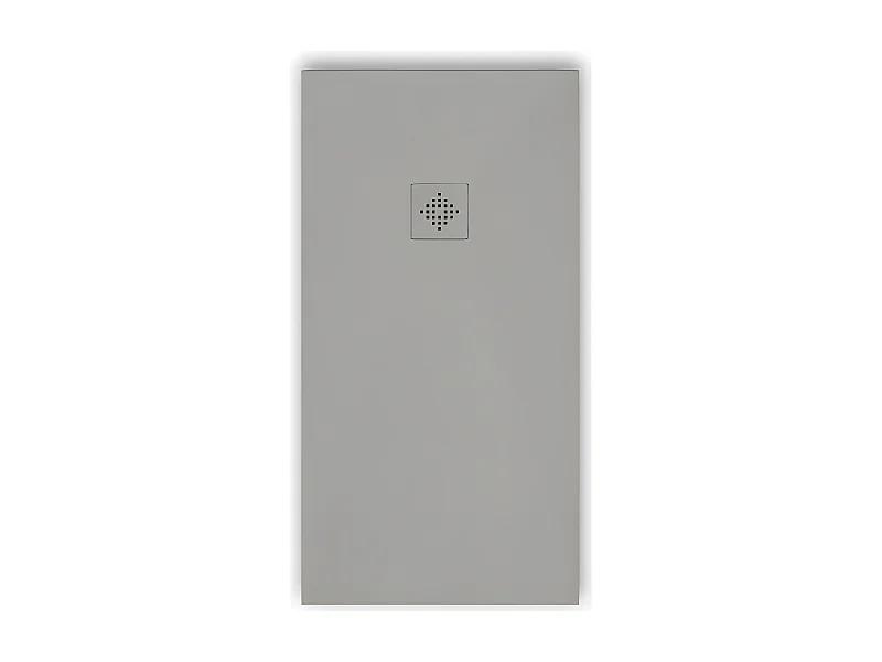 Plato de ducha pizarra PURE GRIS  90x120 cm rejilla color