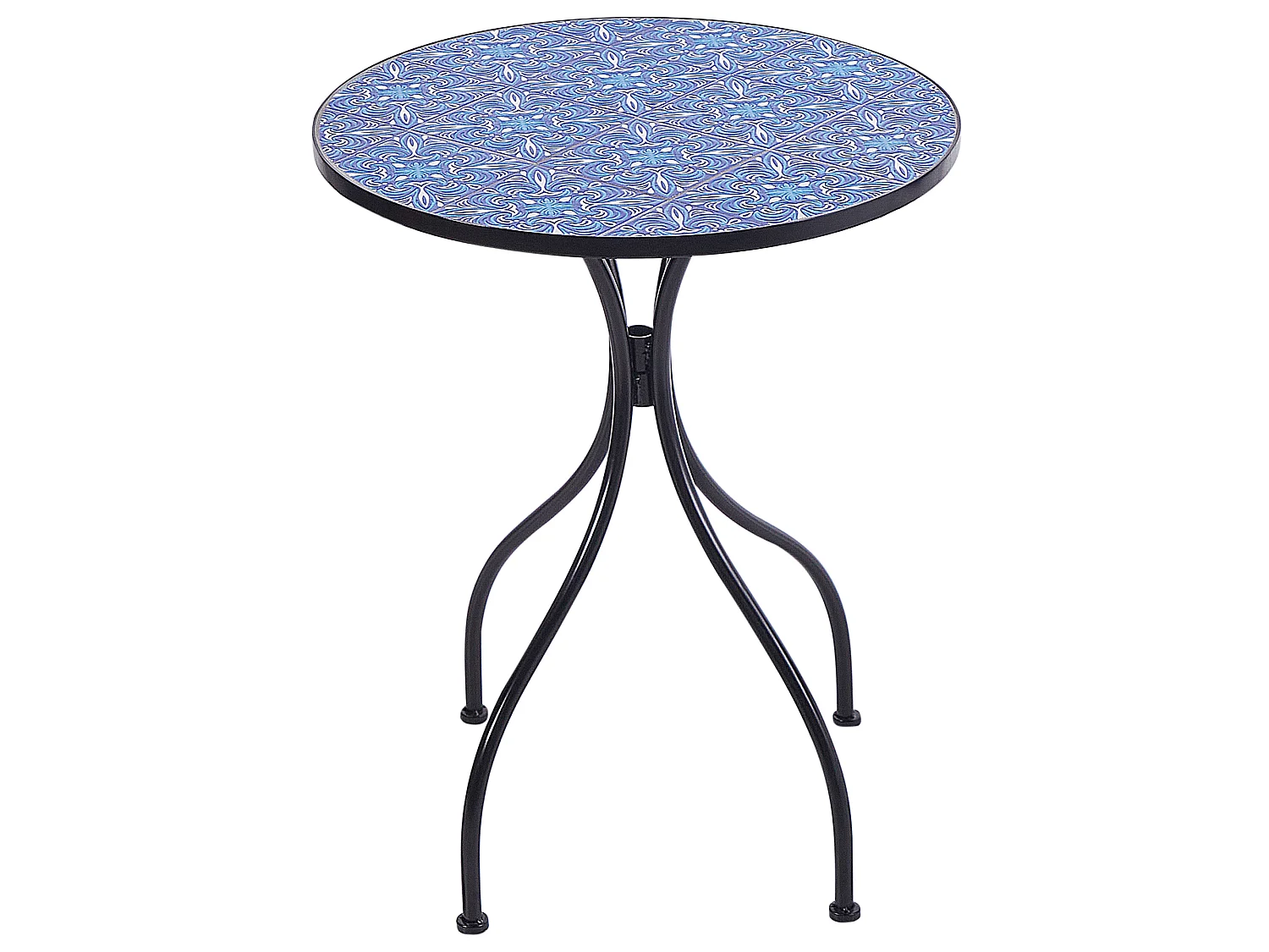 Bistro Table CIGLIANO 60 cm 60 cm Metal Black