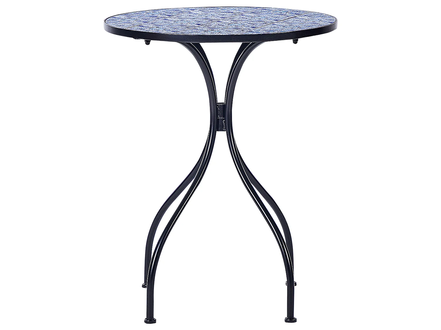 Bistro Table CIGLIANO 60 cm 60 cm Metal Black