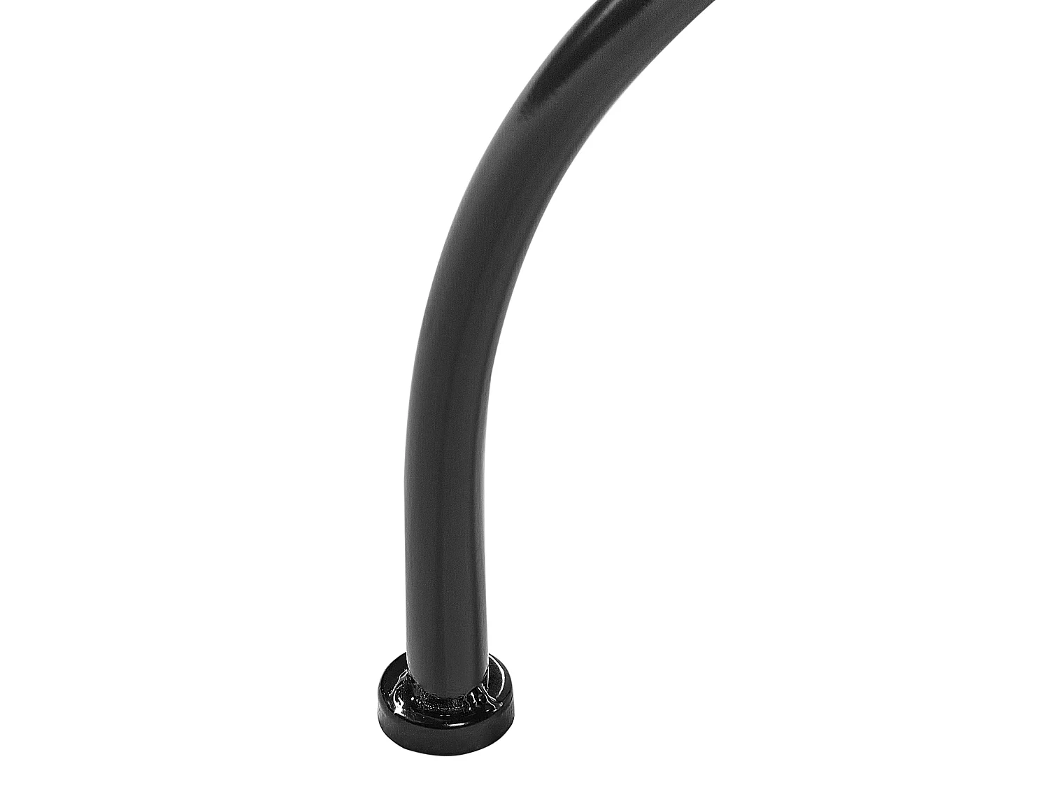Table bistrot COZZANA 60 cm 60 cm Métal Noir
