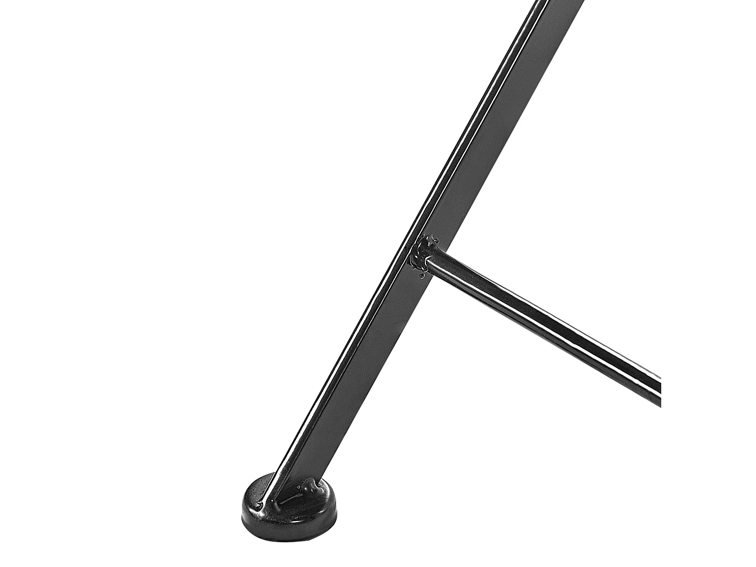 Lot de 2 chaises de jardin CIVITA Métal Noir