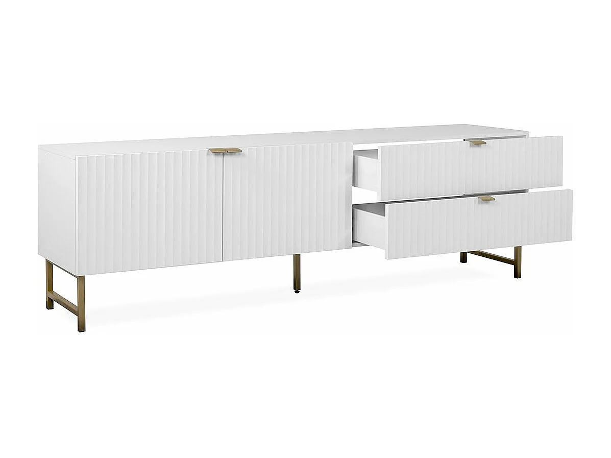 Mobile TV 2 Porte 2 Cassetti L179 cm - GLASGOW