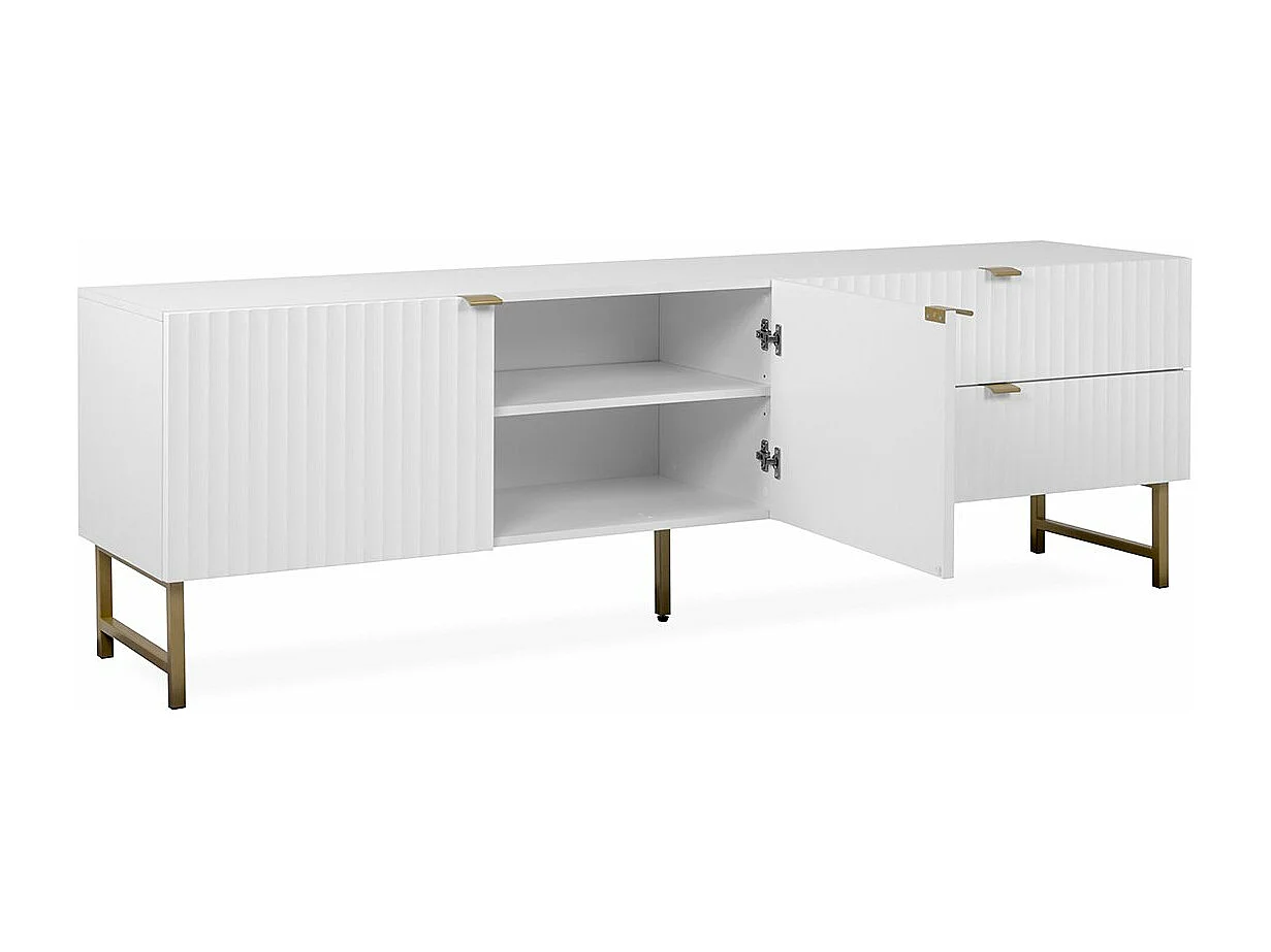 Mobile TV 2 Porte 2 Cassetti L179 cm - GLASGOW