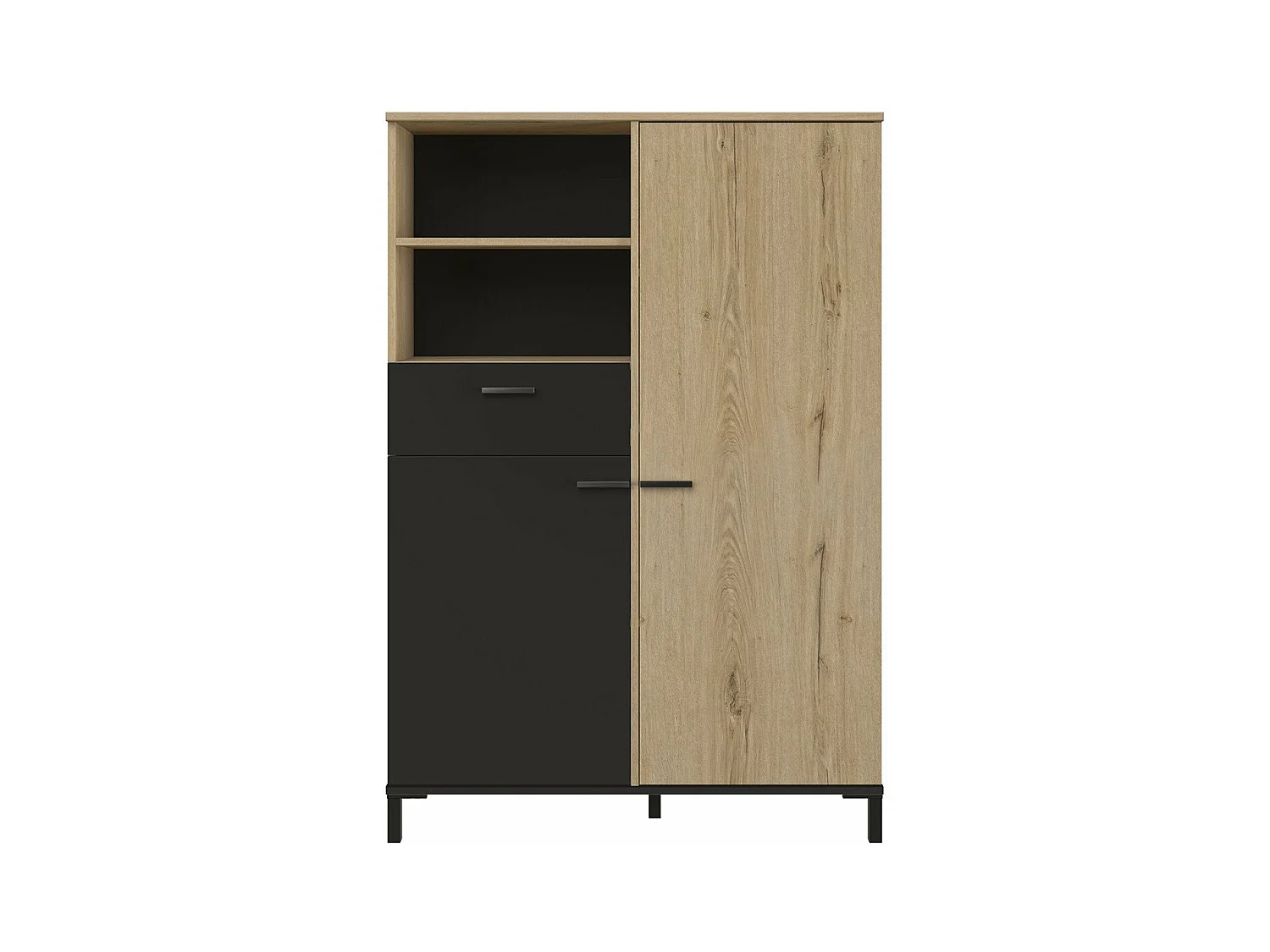 Rangement haut 1 tiroir et 2 portes H150 cm - TRUST