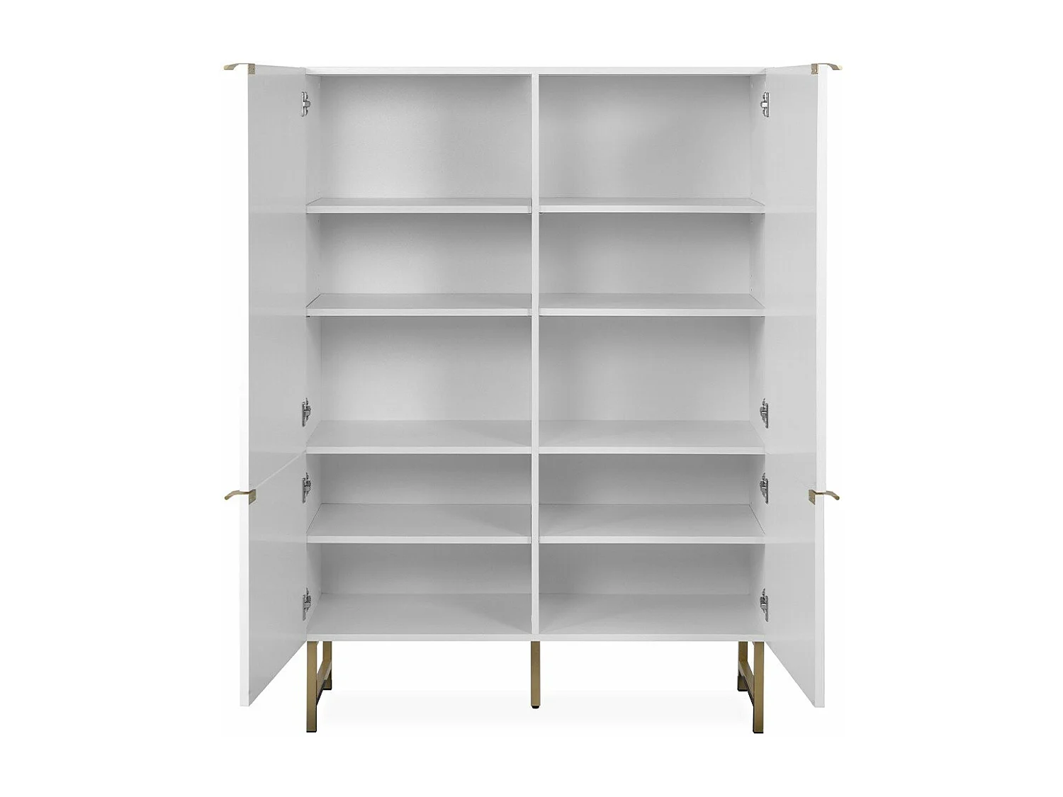 Buffet Haut 4 Portes L100 x H142 cm - GLASGOW