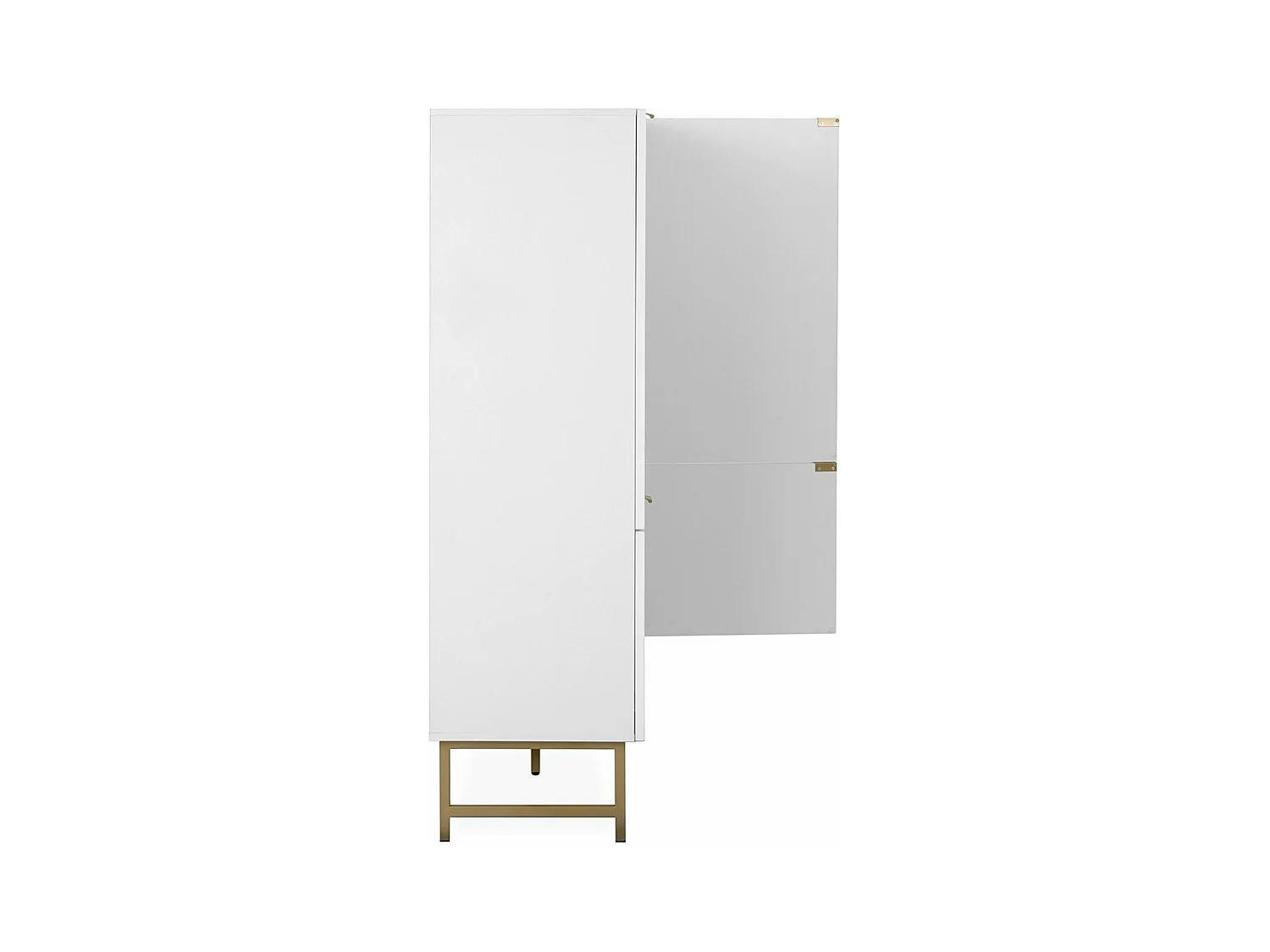 Buffet Haut 4 Portes L100 x H142 cm - GLASGOW