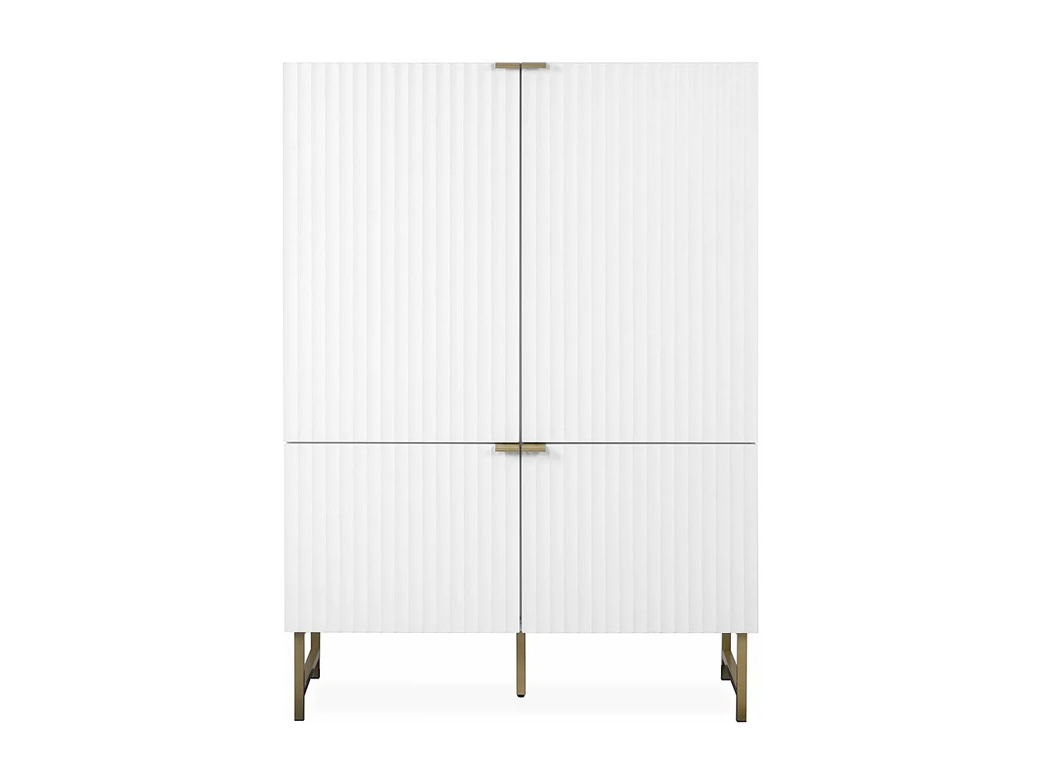 Highboard 4 Türen L100 x H142 cm - Glasgow
