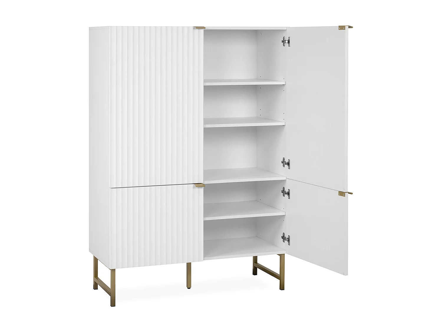 Highboard 4 Türen L100 x H142 cm - Glasgow