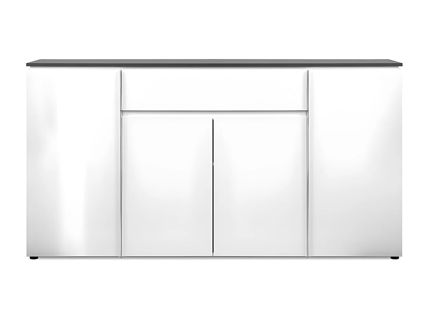 Buffet avec 4 portes et 1 tiroir L177,5 cm - BREST