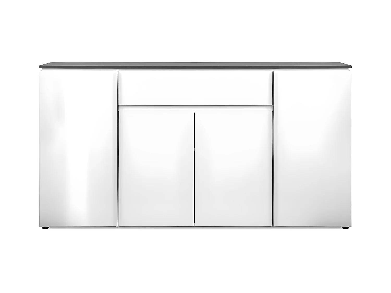Buffet avec 4 portes et 1 tiroir L177,5 cm - BREST