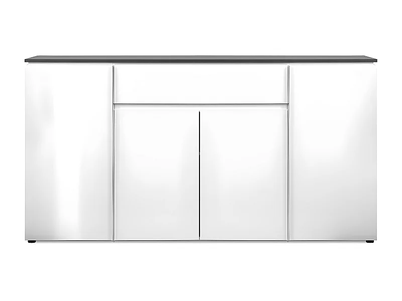 Buffet met 4 deuren en 1 lade L177,5 cm - BREST