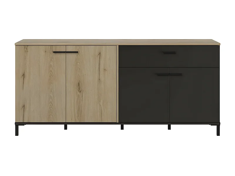 Dressoir 4 deuren 1 lade L180 cm - TRUST
