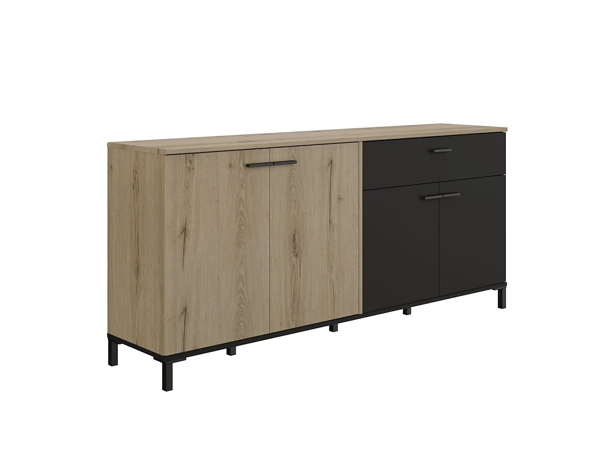 Enfilade 4 portes 1 tiroir L180 cm - TRUST