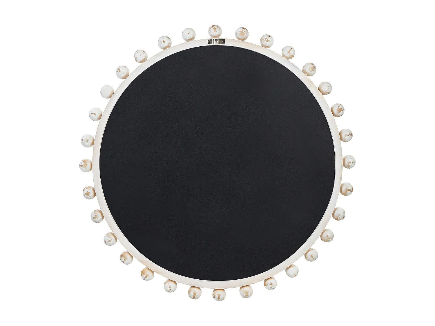 Wandspiegel TAZILLY 71 cm 71 cm Holz Cremeweiss